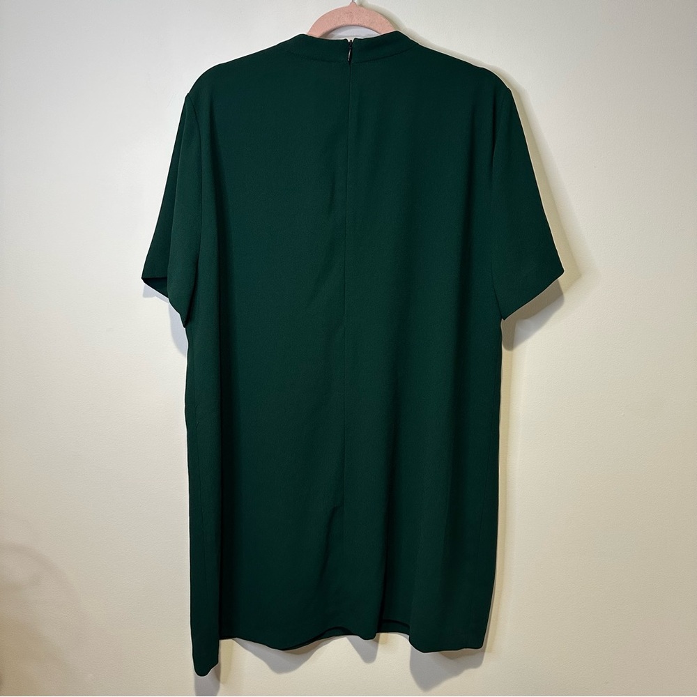 NWT zara green cut out choker dress size xxl - Picture 4 of 4